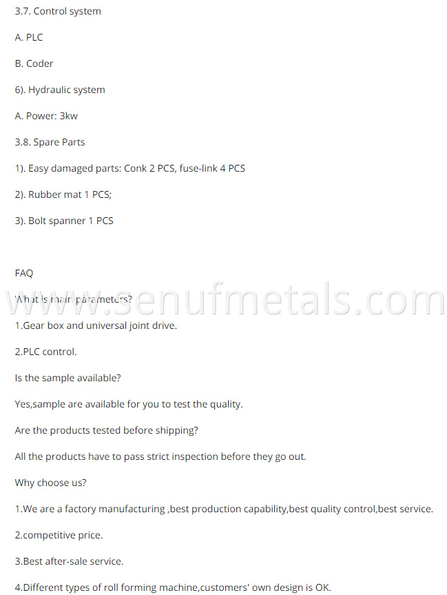 Cable Tray Roll Forming Machine7